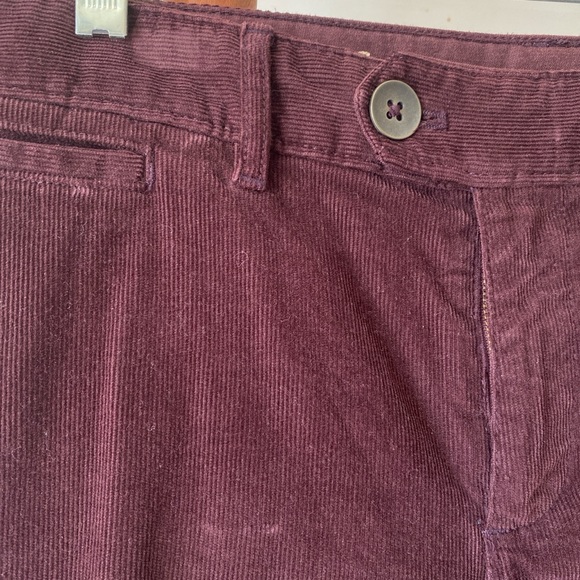 Maroon corduroy pants - Picture 4 of 4